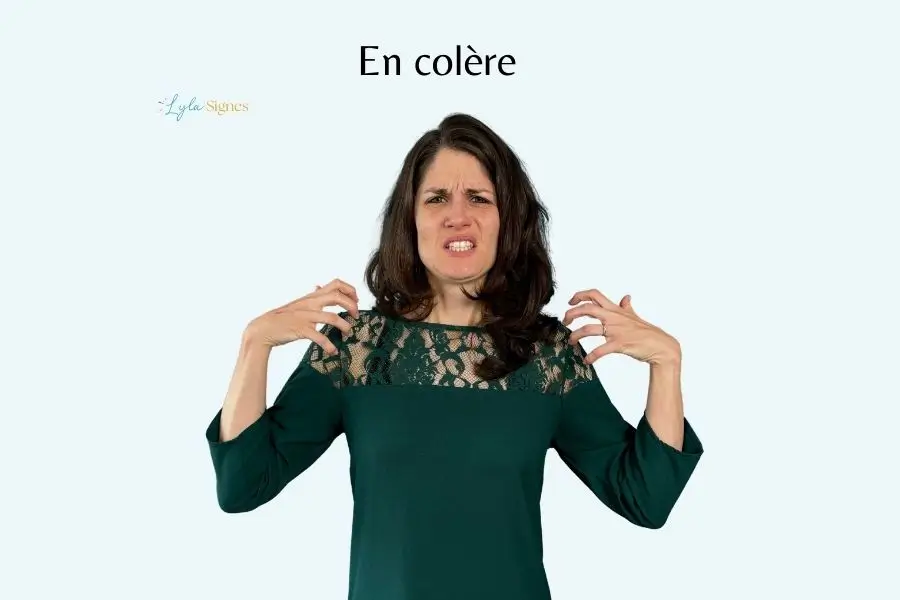 bébé signe émotion colère